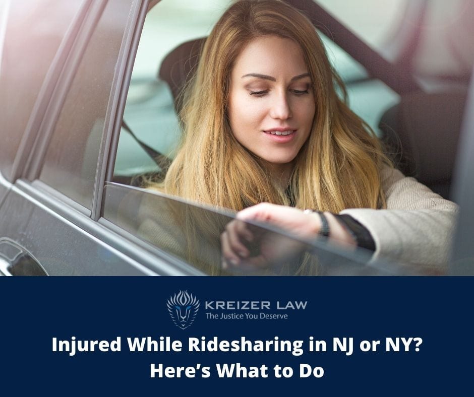 Injured While Ridesharing in NJ or NY Here’s What to Do